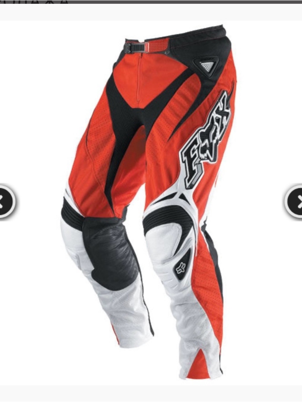 Fox racing pants